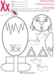 Xx-fox-craft-worksheet